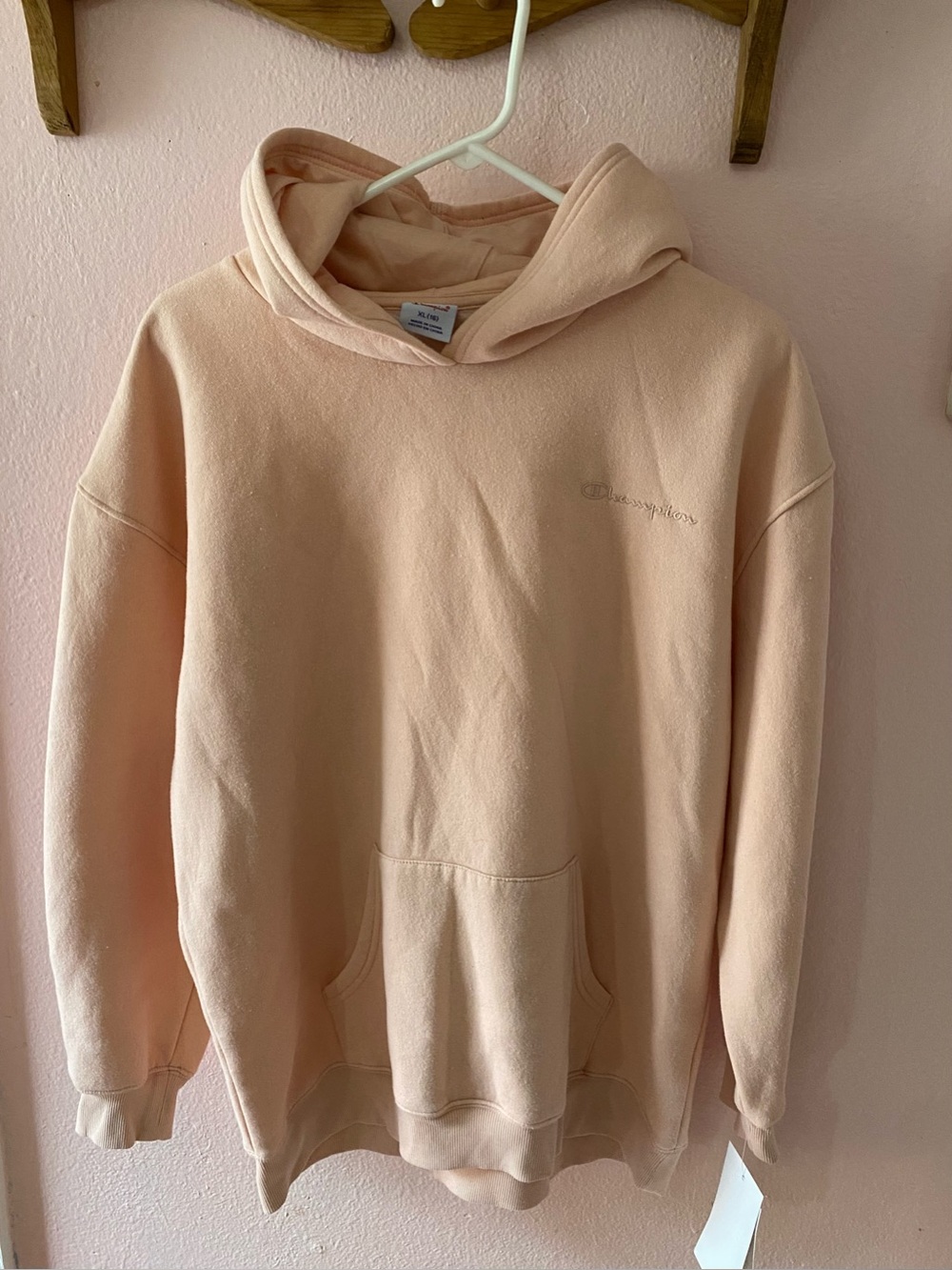 Champion Baby Pink Hoodie